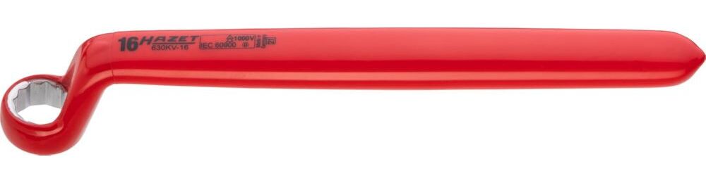 Produktbild Hazet Einringschlüssel 630KV-16 Außen Doppelsechskant SW 16 mm
