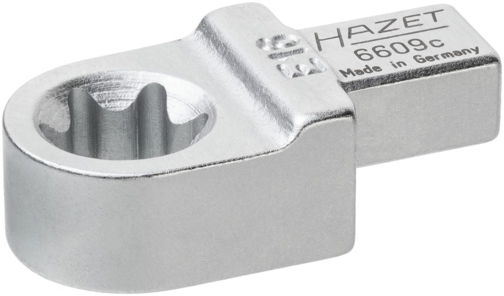 Produktbild Hazet Einsteck Ringschlüssel 6609C-E16 9 x 12 mm außen TORX® Profil SW E16