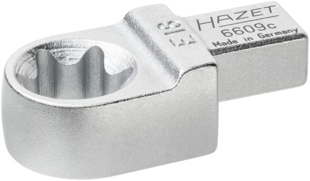 Produktbild Hazet Einsteck Ringschlüssel 6609C-E18 9 x 12 mm außen TORX® Profil SW E18