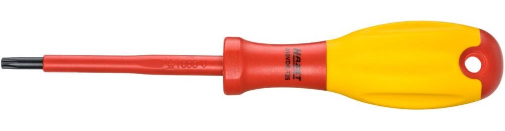 Produktbild Hazet Elektriker-Schraubendreher schutzisoliert 810VDE-T25 Innen TORX® Profil