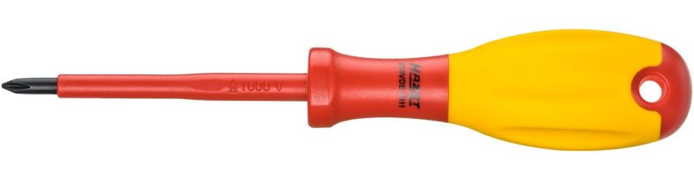 Produktbild Hazet Elektriker-Schraubendreher schutzisoliert 810VDE-PH1 Kreuzschlitz Profil PH