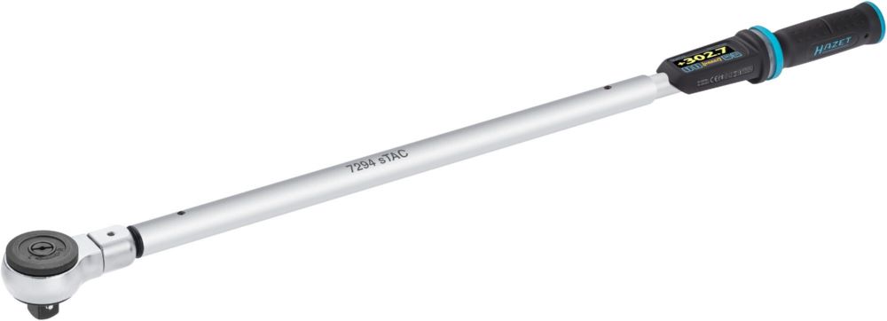 Produktbild Hazet Elektronischer Drehmomentschlüssl Drehwinkelschlüssel 7294-2STACCAL Länge 945 mm