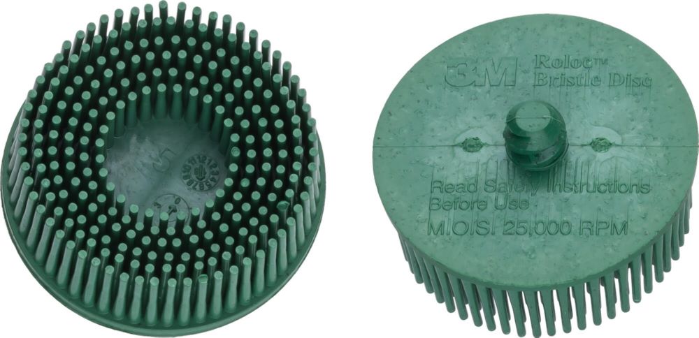 Produktbild Hazet Borstenschleifer Satz grün Roloc Schnellwechselsystem 50 mm