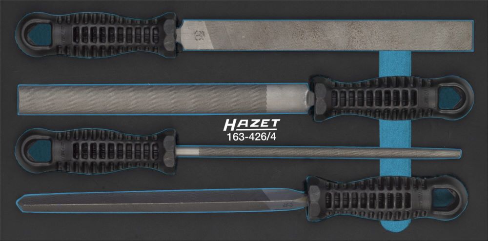Produktbild Hazet Feilen Satz 163-426/4 im Ordnungssystem 342 x 172 mm