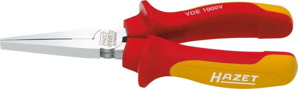 Produktbild Hazet Flachzange schutzisoliert 1816VDE-22 Länge 160 mm