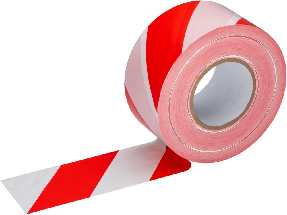 Produktbild Hazet Folien Absperrband rot weiß geblockt 200-3 75 x 500 mm