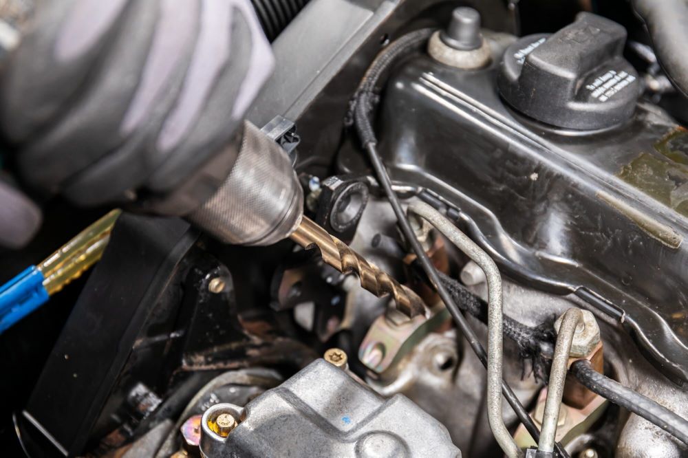 Produktbild Hazet Glühkerzen Reparatur Satz 4760-M8X1/9 im Kasten 9 teilig bild 5