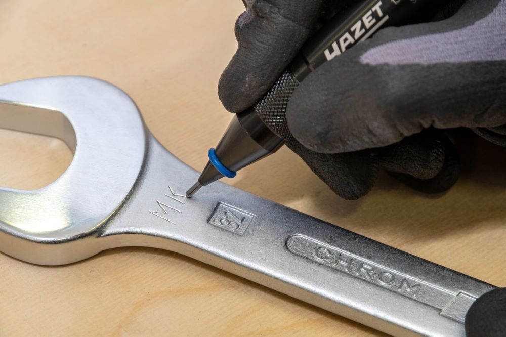 Produktbild Hazet Gravierstift 9035G-1 für Metalle Schlauchlänge 1,5 m bild 2