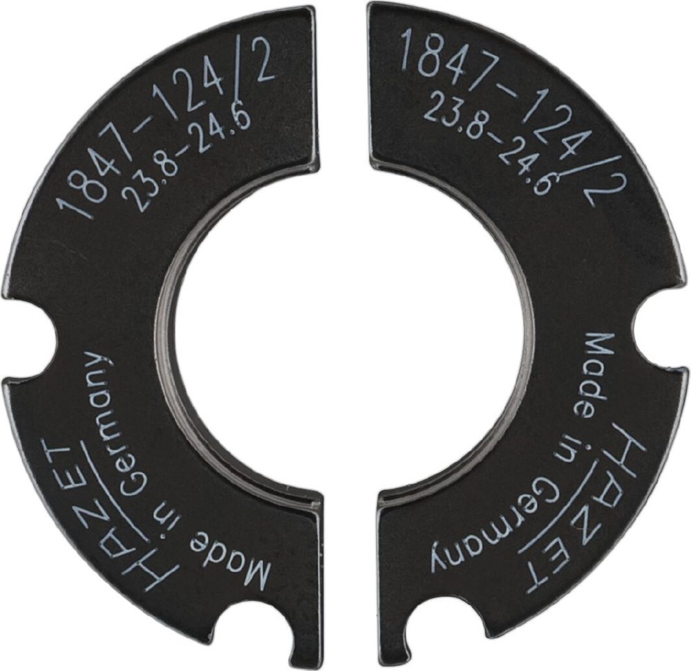 Produktbild Hazet Halbschalen Paar Durchmesser 23,8 bis 24,6 mm Länge 139 mm