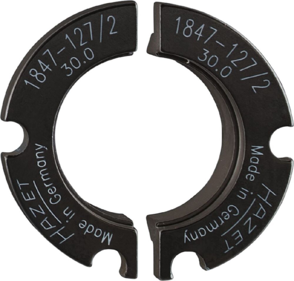 Produktbild Hazet Halbschalen Paar Durchmesser 30 mm Länge 225 mm 1847-127/2