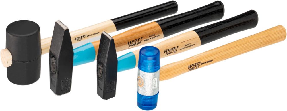 Produktbild Hazet Hammer Satz Schlosserhammer 2140/4 4 teilig