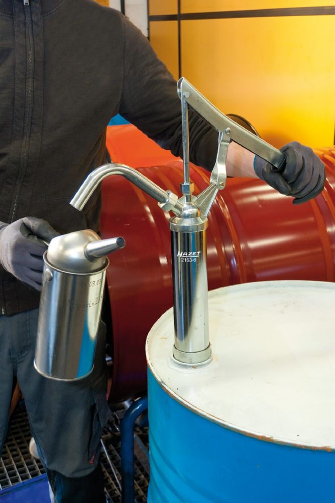 Produktbild Handpumpe mit Teleskop Saugrohr 2163-1 bis 200 Liter Fässer bild 2