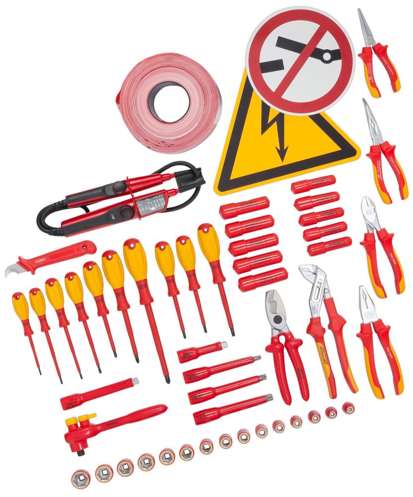 Produktbild Hazet Hochvolt Werkzeug Satz schutzisoliert 150/52 3/8 Zoll Vierkant für KFZ bild 6