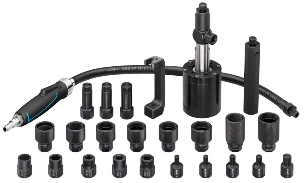 Produktbild Injektor Schlagauszieher Druckluft 9098/24 Typ C Haken 24 teilig bild 12