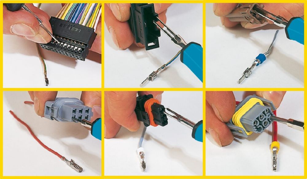 Produktbild Hazet Kabelentriegeler Sortiment 4670-1/12 12 Teile bild 2