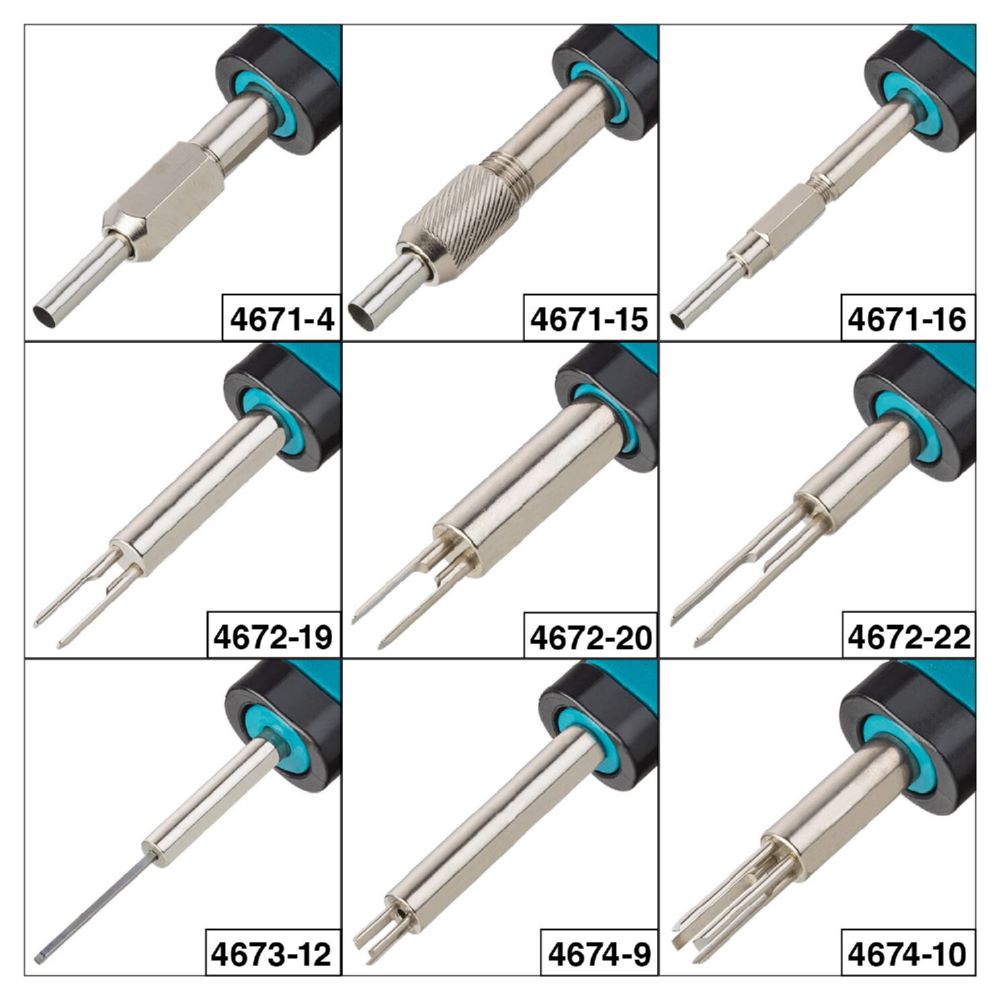 Produktbild Hazet Kabelentriegeler Sortiment 4670-6/9 9 Teile bild 8