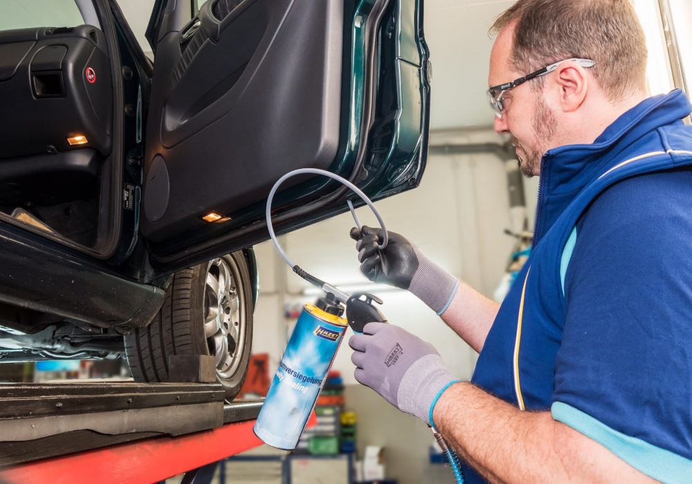 Produktbild Karosserie Pistole für Unterbodenschutz und Hohlraumversiegelung 9042P-4 L 251 m bild 3