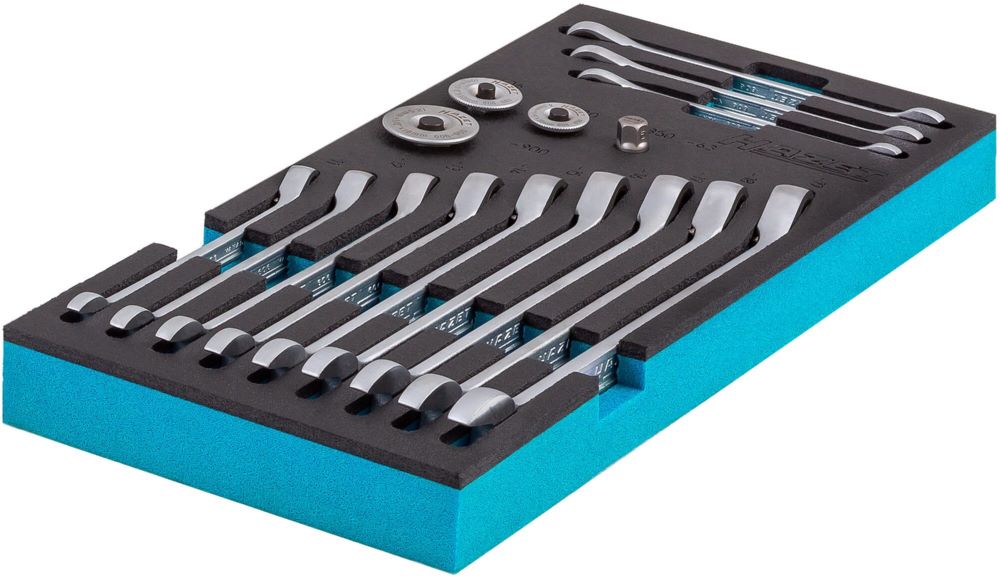 Produktbild Hazet Knarren Ringmaulschlüssel Satz 163-515/16 Außen Doppelsechskant 8-19 bild 4