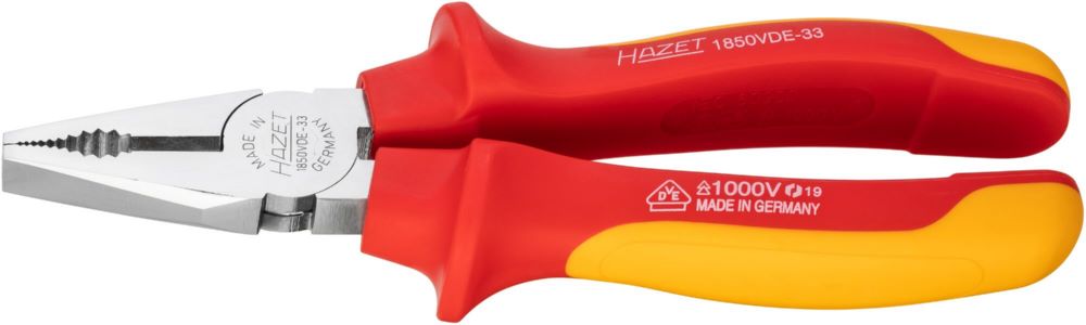 Produktbild Hazet Kombizange 60 HRC schutzisoliert 1850VDE-33 Länge 180 mm