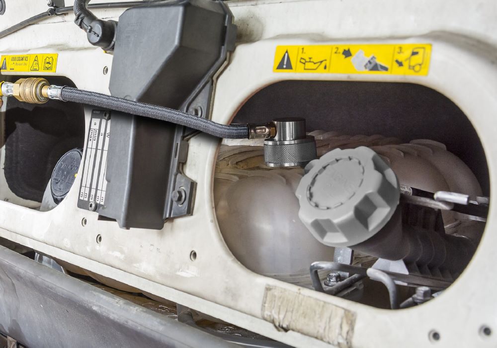 Produktbild Kühleradapter 4800-25 Testung Kühlsystem Heizkreislauf bild 3