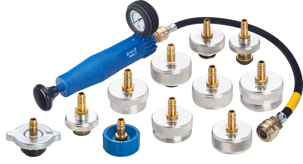 Produktbild Hazet Kühlsystem Tester 4800/12 mit 12 teilig bild 2