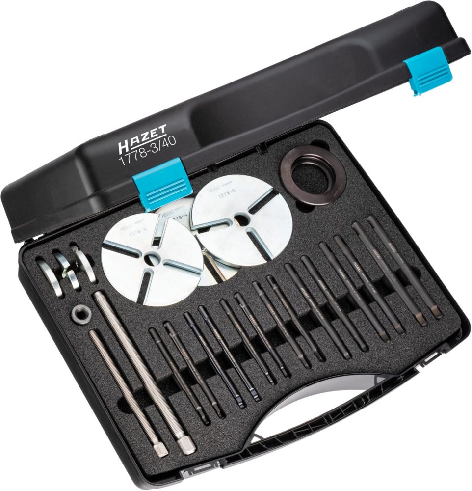 Produktbild Hazet Kugellager Abzieher Satz 1778-3/40 40 teilig bild 1
