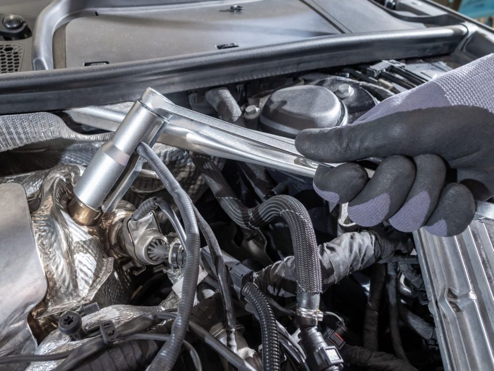 Produktbild Lambda Sonden Einsatz 1/2 Zoll Vierkant Außensechskant SW 22 mm bild 3