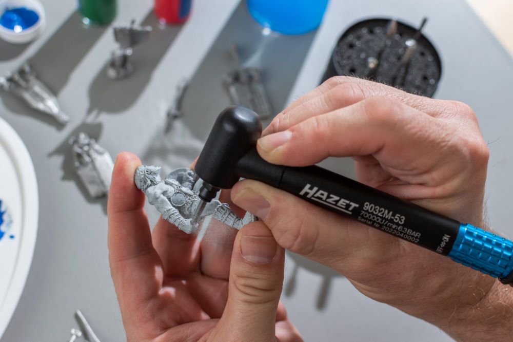 Produktbild Hazet Mikro Stabschleifer abgewinkelt 9032M-53 Schlauchlänge 1,5 m bild 3