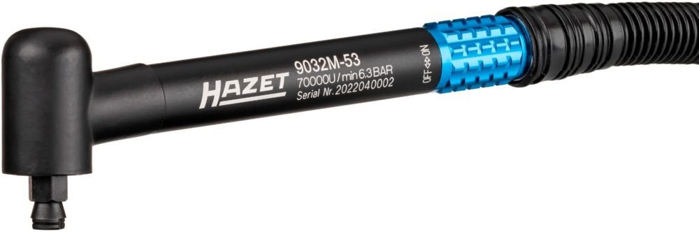 Produktbild Hazet Mikro Stabschleifer abgewinkelt 9032M-53 Schlauchlänge 1,5 m bild 7