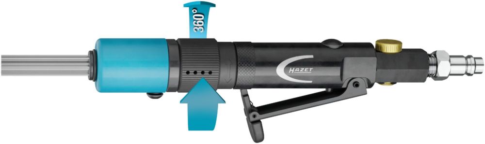 Produktbild Hazet Mini Nadelentroster 9035M-6 Länge 235,6 mm 6,3 bar bild 9