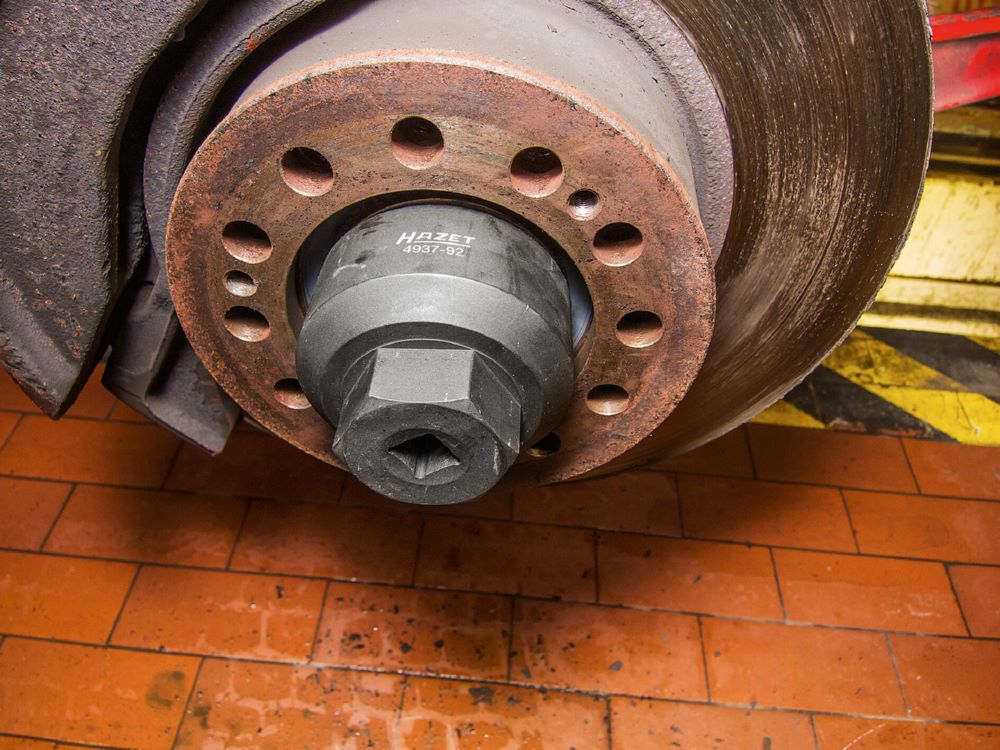 Produktbild Hazet Nkw Zapfenschlüssel 3/4 Zoll für Vorderachse MAN 4937-92 bild 3