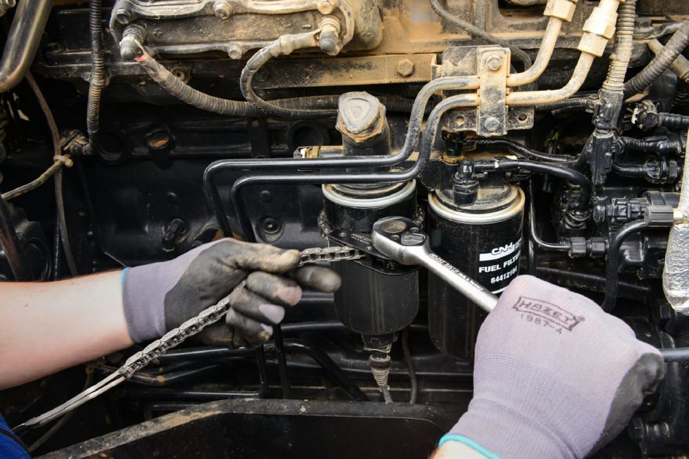 Produktbild Ölfilter Kette 2171-8LG 1/2 Zoll Vierkant Durchmesser 50 bis 150 mm bild 2