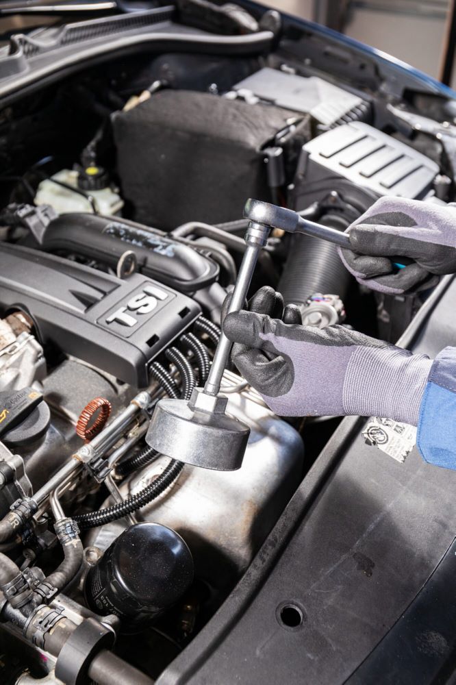 Produktbild Ölfilterschlüssel 2169 mit 3/8 Zoll SW 74 mm Vierkant Außen 14 kant bild 5