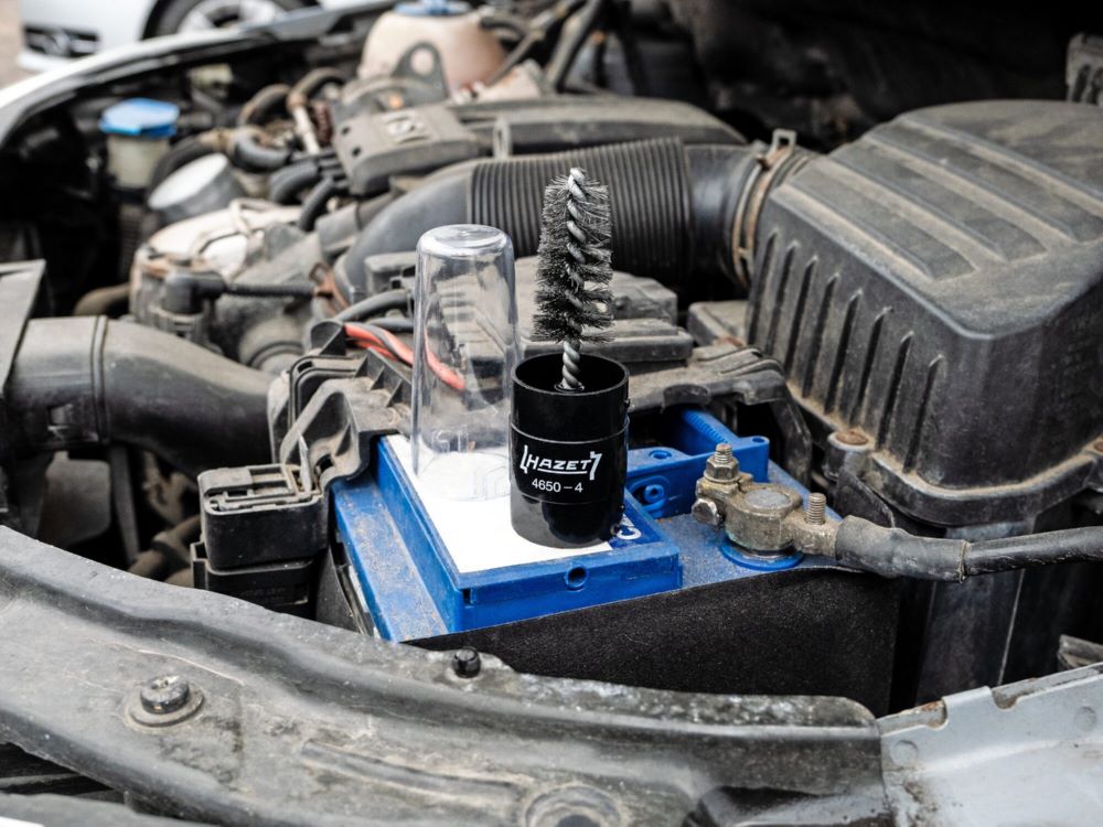 Produktbild Pol und Batterieklemmen Reinigungsbürste 4650-4 Länge 120 mm bild 3