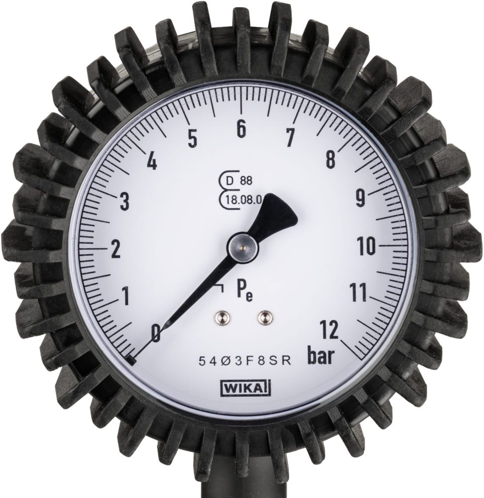 Produktbild Hazet Reifenfüll Messgerät geeicht 9041G-1 Manometer 80 mm bild 3