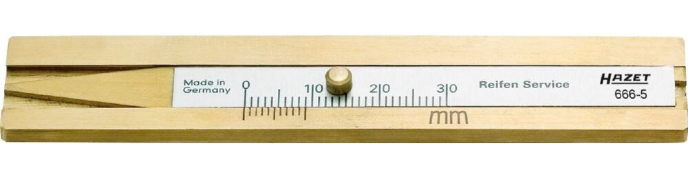 Produktbild Reifenprofil Tiefenmesser bis 30 mm Messtiefe 666-5 bild 6