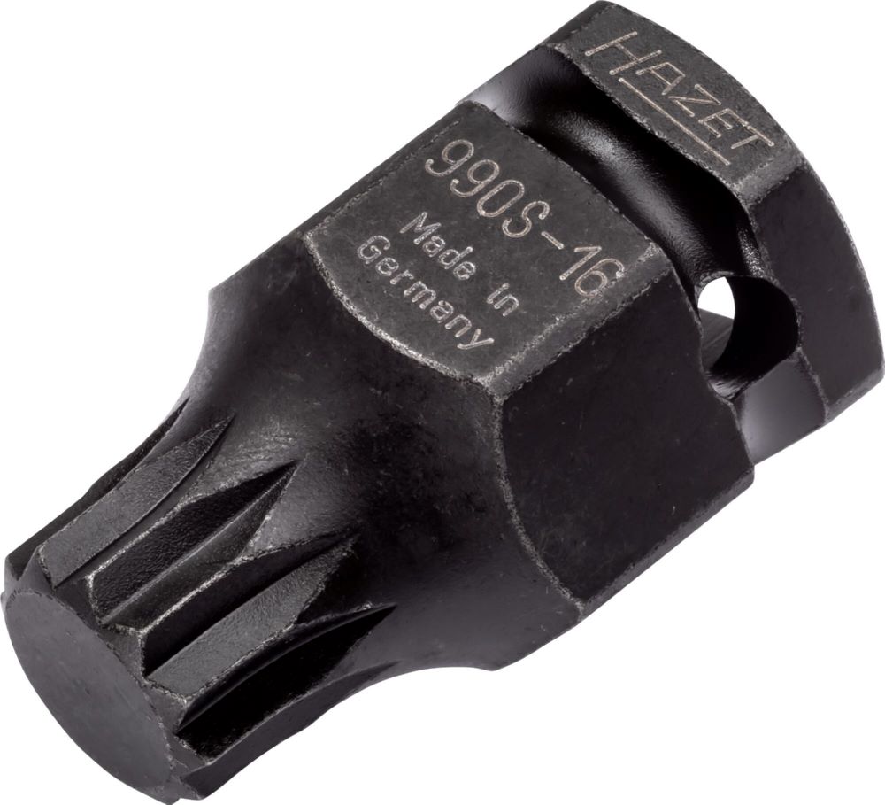 Produktbild Hazet Schlag Maschinen Schraubendreher-Steckschlüsseleinsatz 990S-16 SW M16
