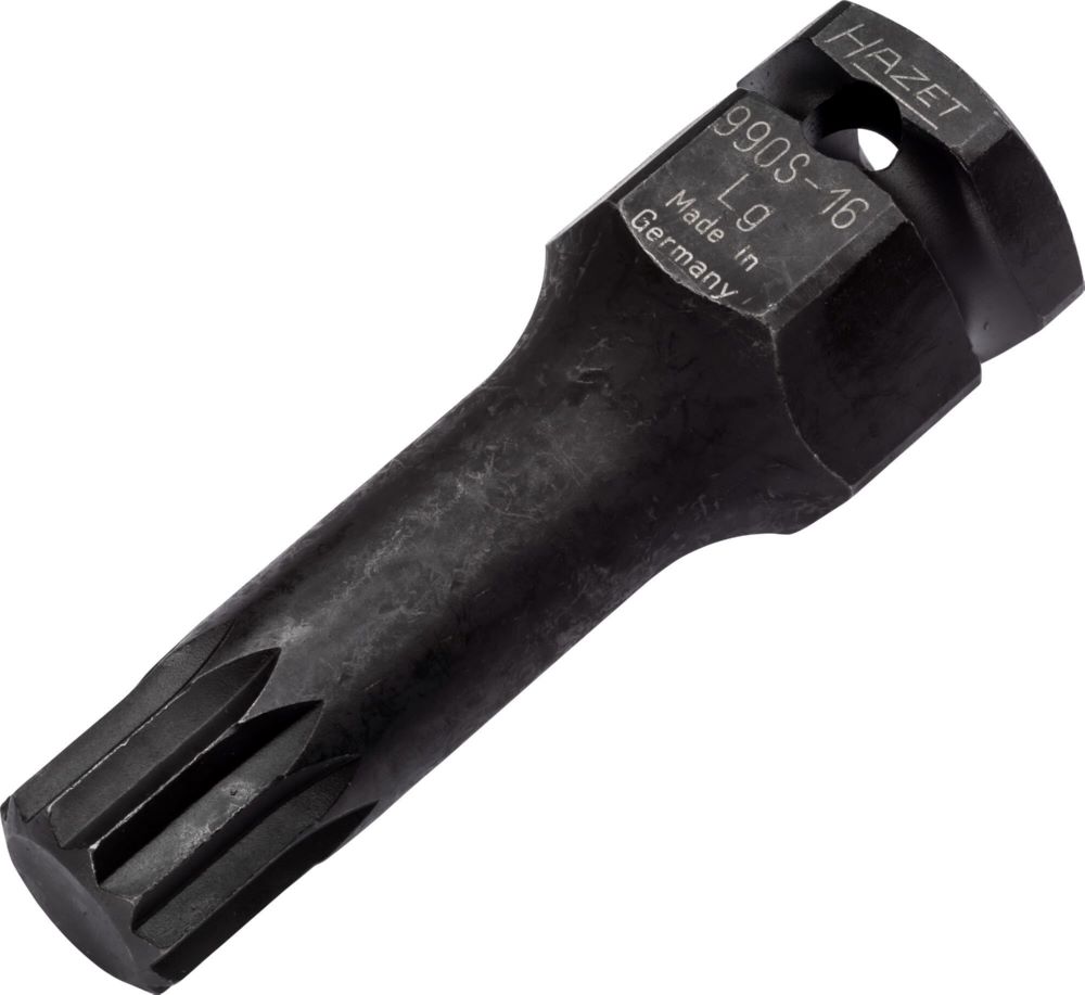 Produktbild Hazet Schlag Maschinenschrauber Schraubendreher-Steckschlüsseleinsatz 990S-16LG SW M16