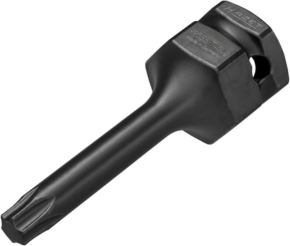 Produktbild Hazet Schlagschrauber Schraubendreher Steckschlüsseleinsatz 995S6-T45LG SW T45