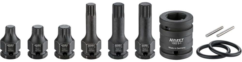 Produktbild Schlag und Maschinenschrauber Einsatz Satz 990S/11 mit 3/4 Zoll bild 5