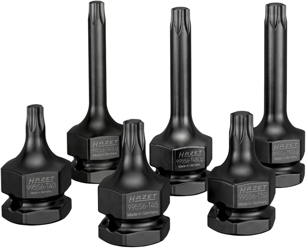 Produktbild Hazet Schlag Schraubendreher Steckschlüsseleinsatz Satz 995 1/2 Zoll