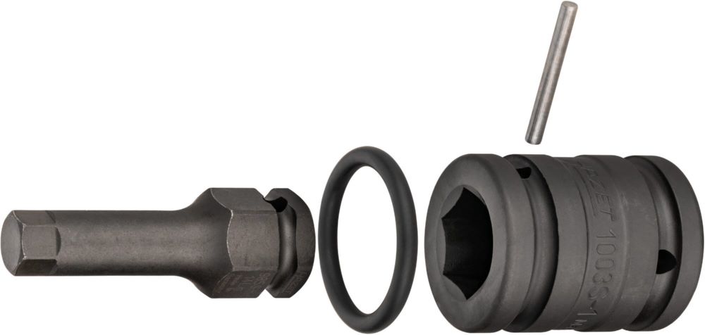 Produktbild Hazet Schlag Maschinenschrauber Steckschlüssel Satz 163-612/40 3/4 Zoll Innen Vielzahn bild 4