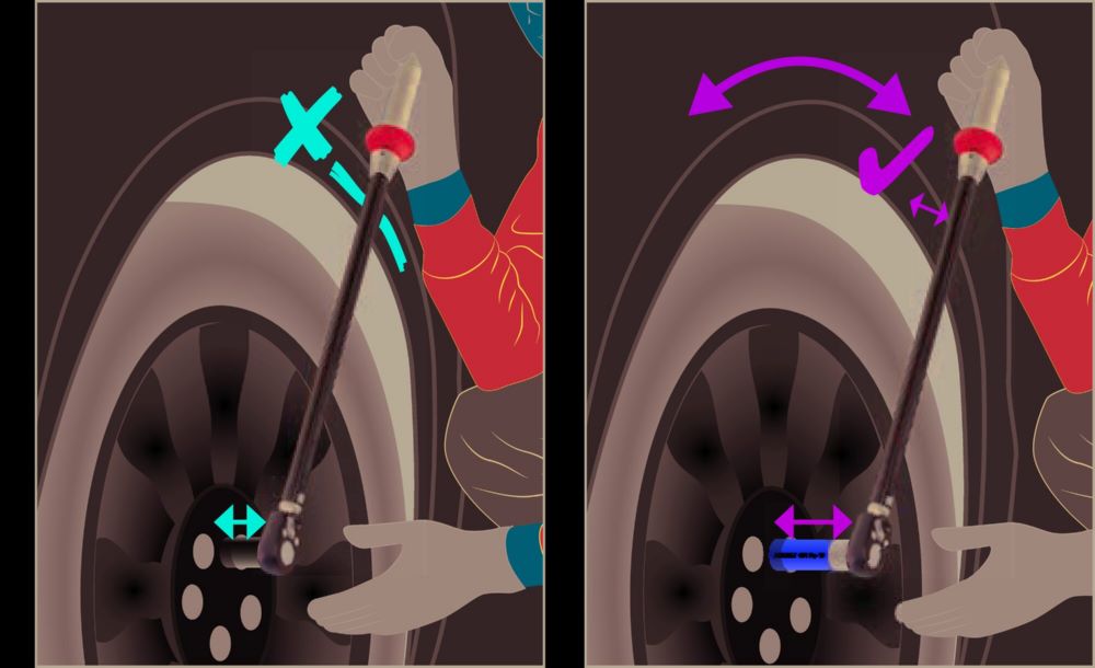 Produktbild KFZ Schlag und Maschinenschrauber Steckschlüsseleinsatz extralang 904SLG-17  bild 2