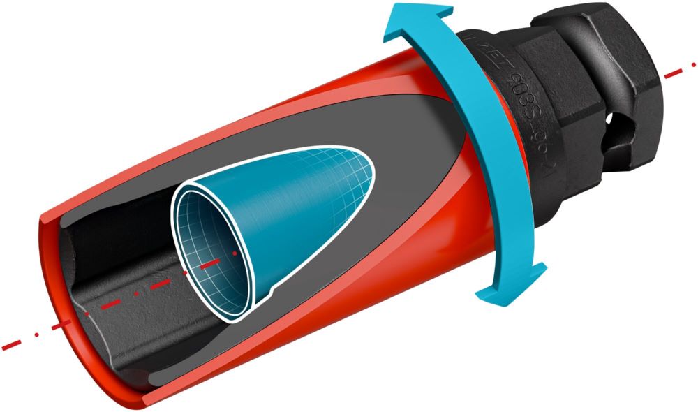 Produktbild Schlagschrauber Steckschlüsseleinsatz 903SLG6-21 mit 1/2 Zoll SW 21 mm bild 8