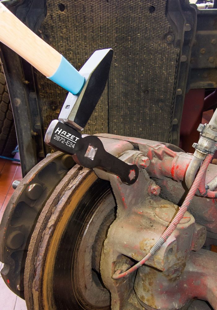 Produktbild Schlag Ringschlüssel NKW mit 2 Schlagflächen 2872-E20 3/4 Zoll SW E20 bild 4