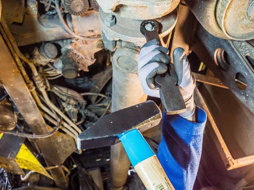 Produktbild KFZ Schlag Ringschlüssel mit 2 Schlagflächen 4937-21 SW 21 mm bild 2