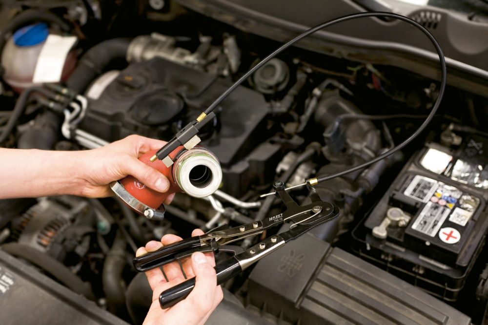 Produktbild Hazet Schlauchschellenzange KFZ 798-16 Spannbereich 50 mm 875 mm bild 3