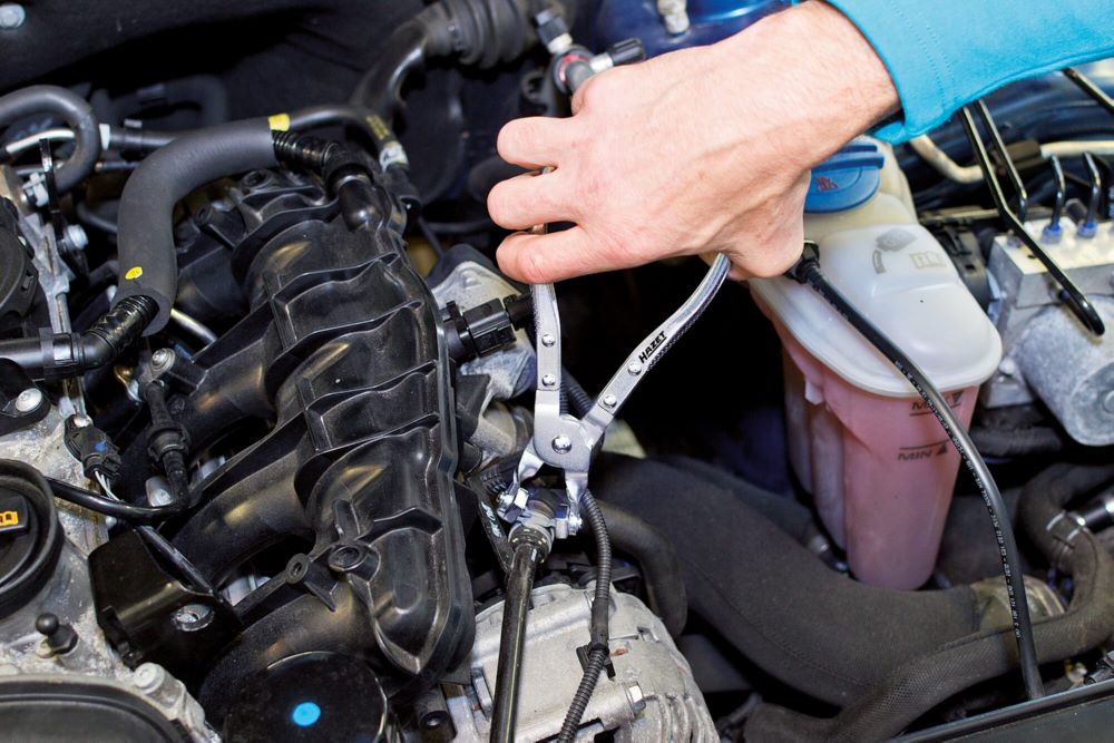 Produktbild Schlauchschellenzange Spannbereich 40 mm 798-17 Länge 210 mm bild 3