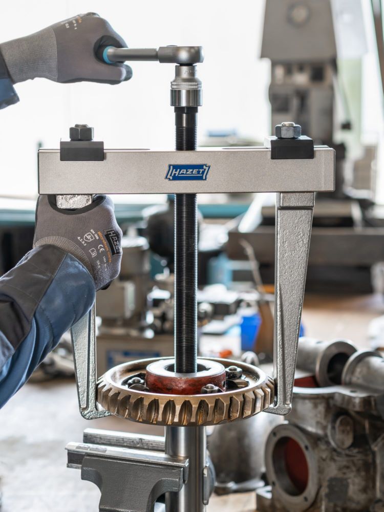 Produktbild Hazet Schnellspann Abzieher 2 armig 1750-34 Spannbreite 354 mm bild 4