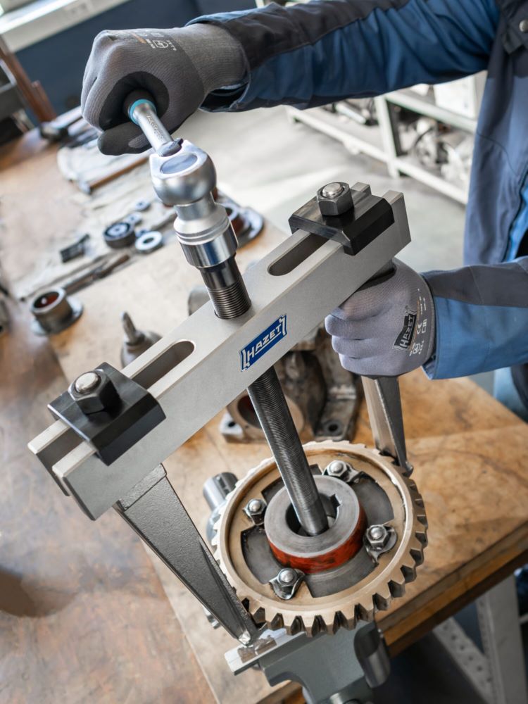 Produktbild Hazet Schnellspann Abzieher 2 armig 1750-34 Spannbreite 354 mm bild 5